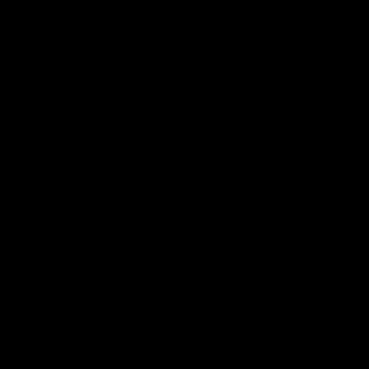 Illustration einer Weintraube mit Blatt in weißer Linienzeichnung auf schwarzem Hintergrund